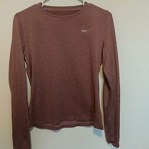 Pink to purple long sleeve